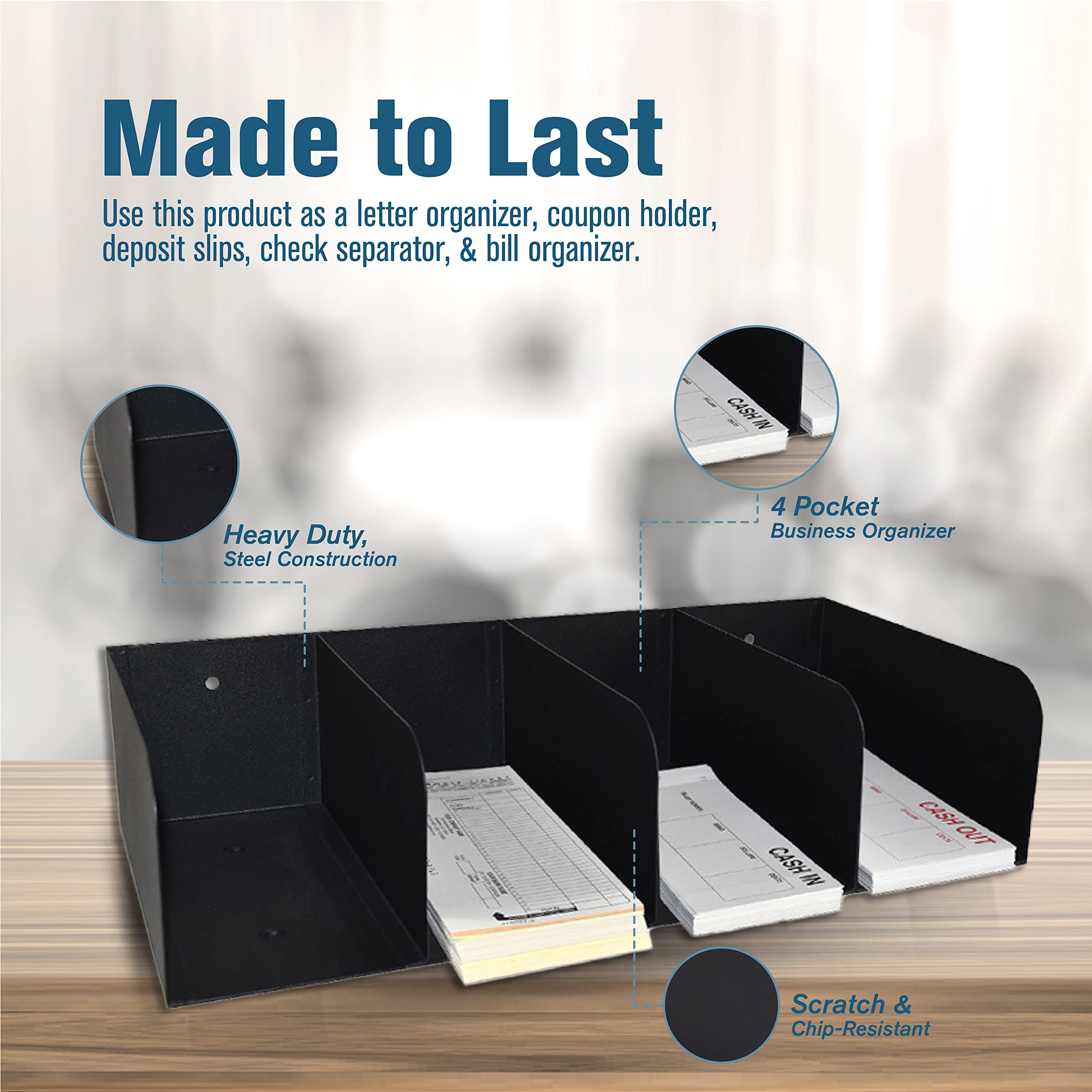 Amazon.com : STEELMASTER by BankSupplies Steel Document Organizer